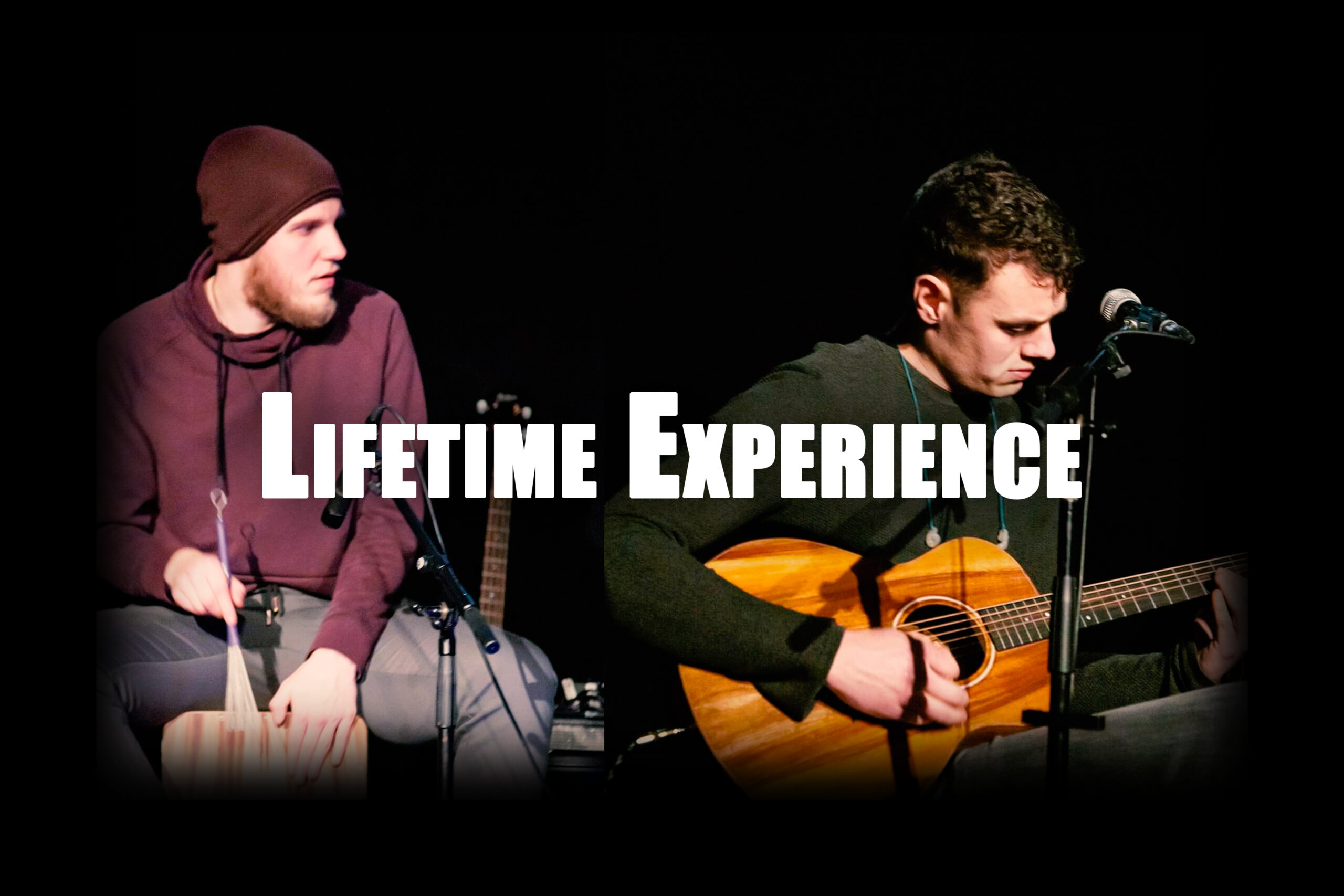 Lifetime Experience, jongen met drum en jongen met Gitaar