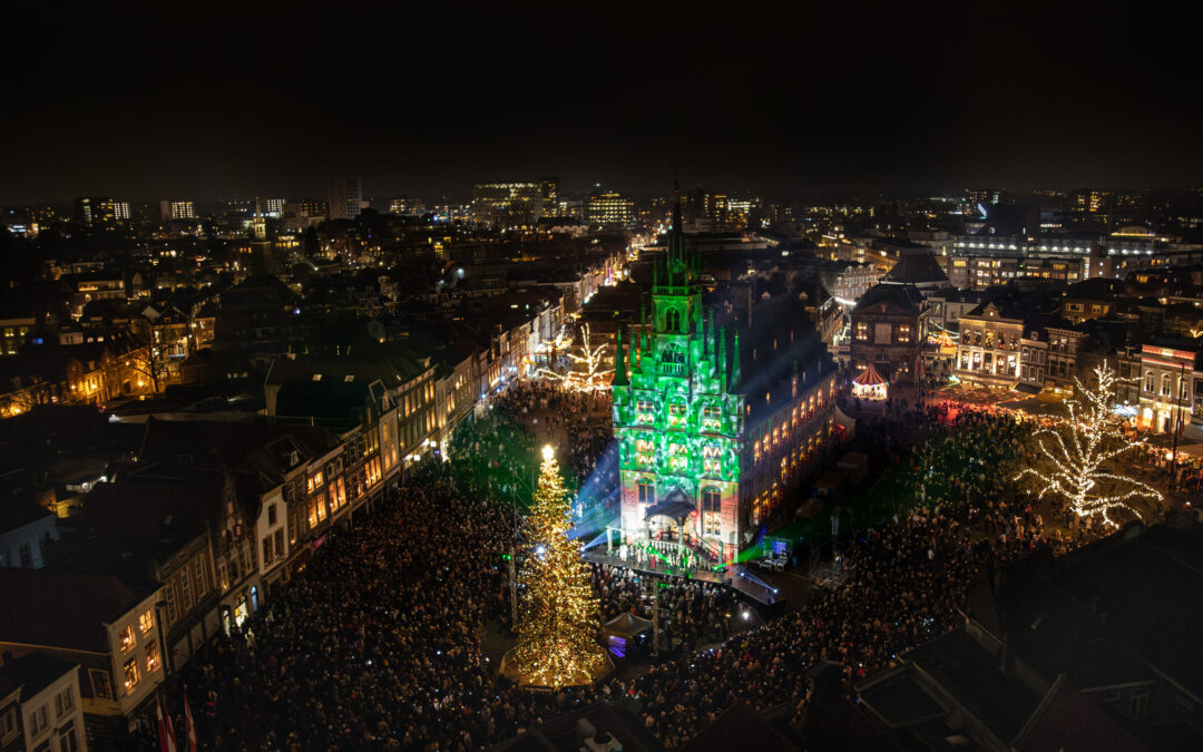 Renovation of City Hall and Gouda by Candlelight