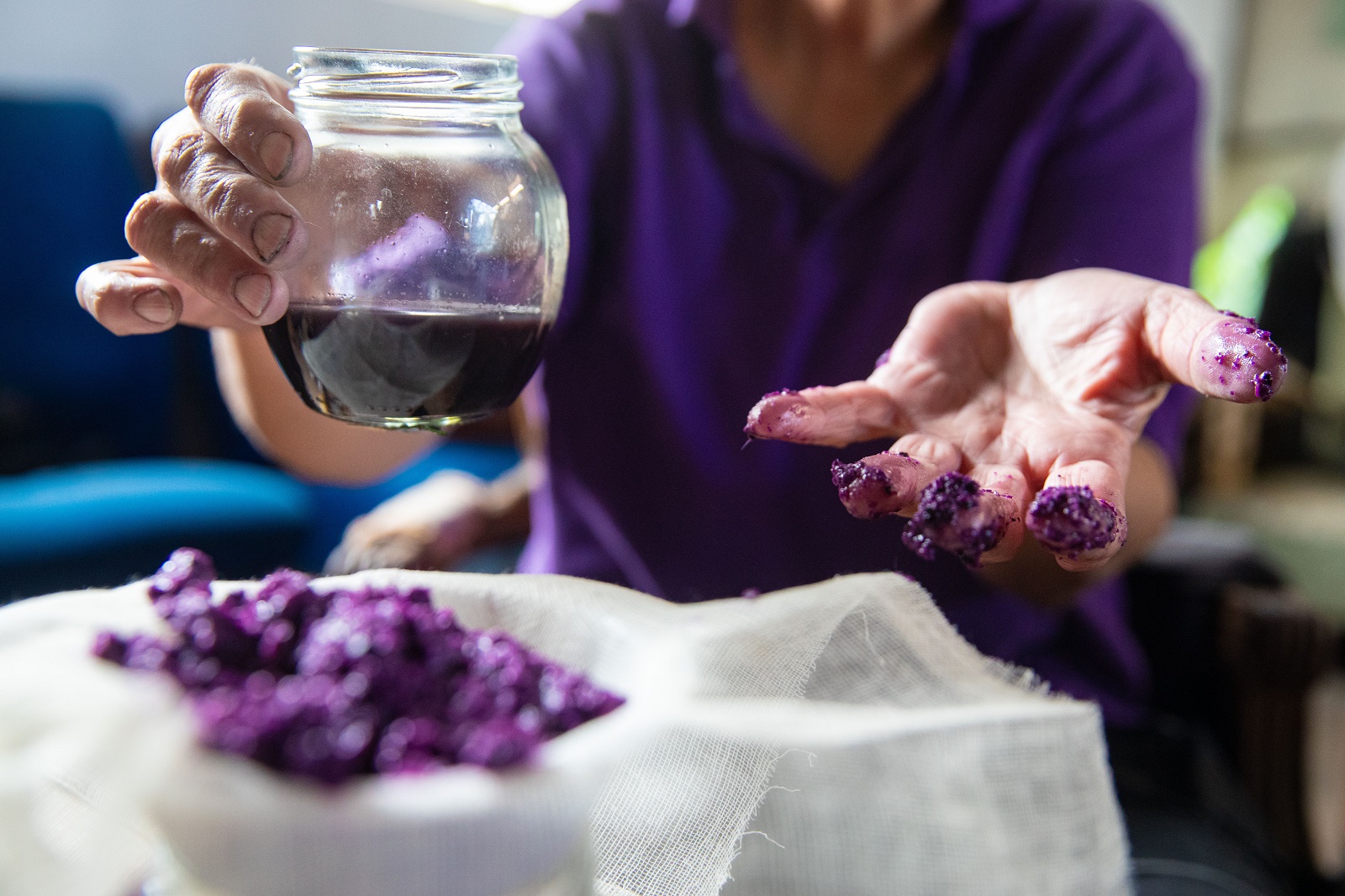 Ronald Nijenhuis bespeelt een orgel