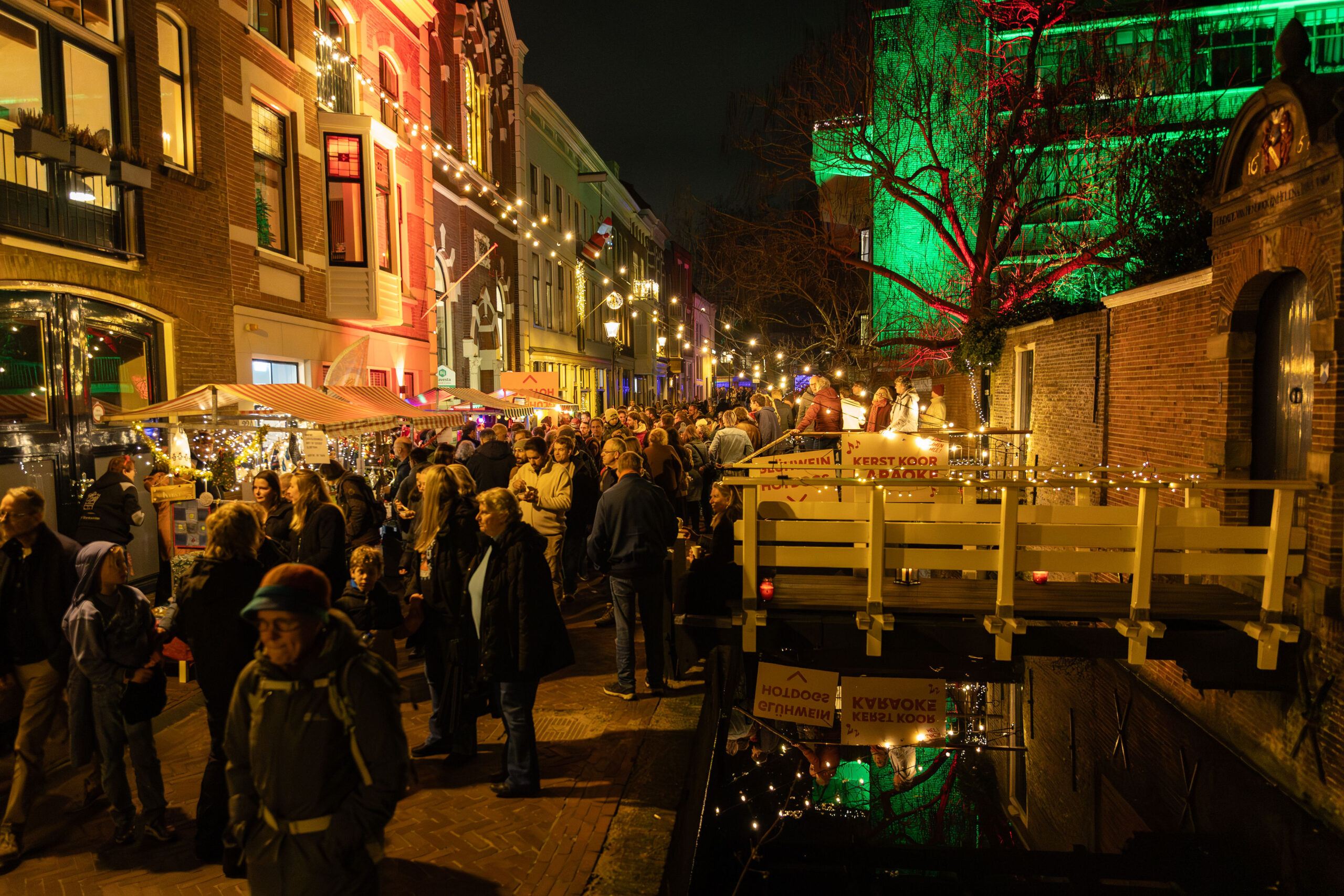 Mizzelto in de tuin van Museum Gouda